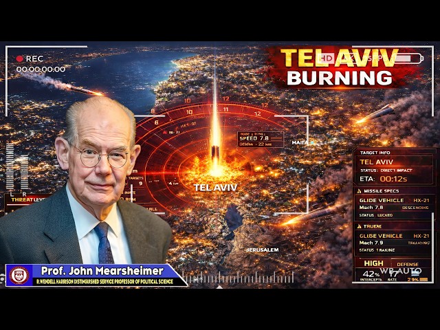 Iran Just Flattened Tel Aviv — Millions Are Fleeing! | Prof. John Mearsheimer