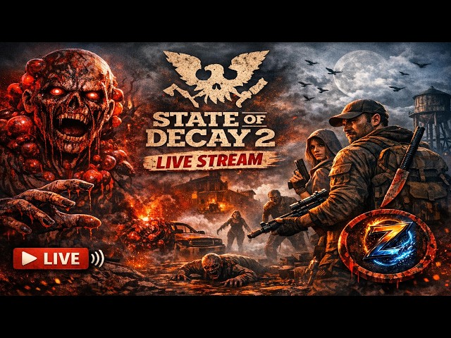 Zendigo Playz With Zombies - State of Decay 2 - Test Stream Number 2