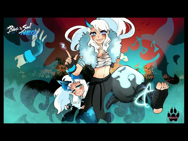 Blade & Soul NEO: Will-o'-the-Wisp Outfit Set Showcase