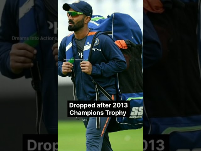 The comeback of Dinesh Karthik