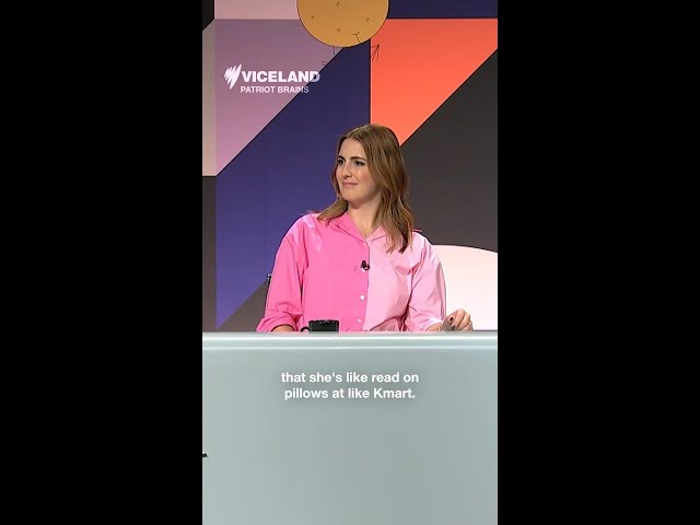 "Live and laugh." She was so real for that 😂 #PatriotBrains | Stream free on SBS On Demand