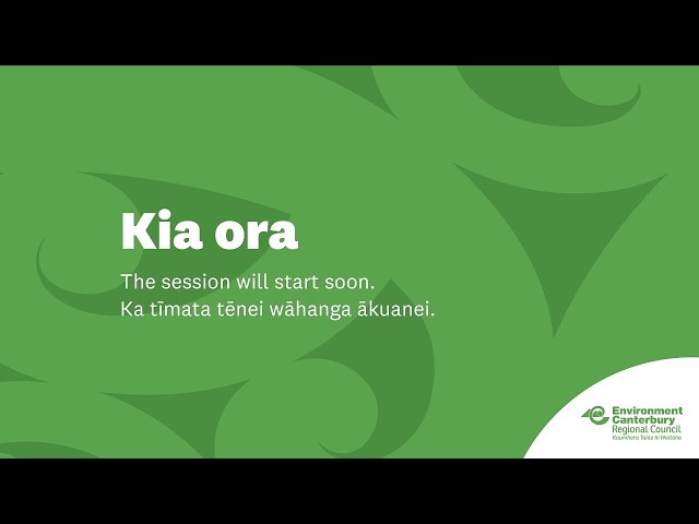 Environment Canterbury Livestream