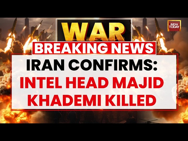 US Israel Iran War News: IRGC Intelligence Chief Majid Khademi Killed, Iran Confirms | India Today