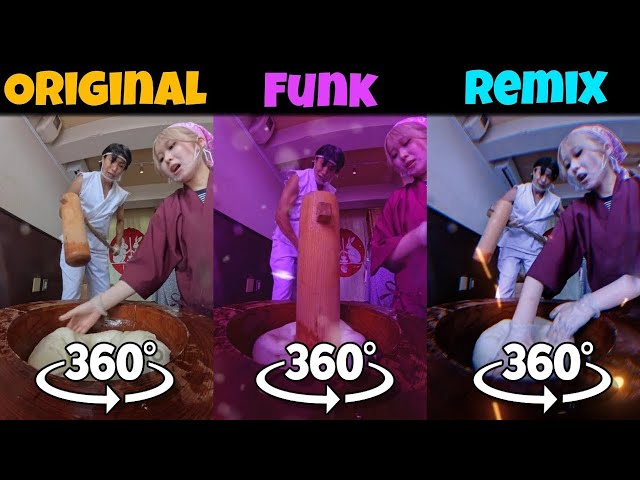 360° VR Yosho Hai Yay Original vs Funk vs Remix