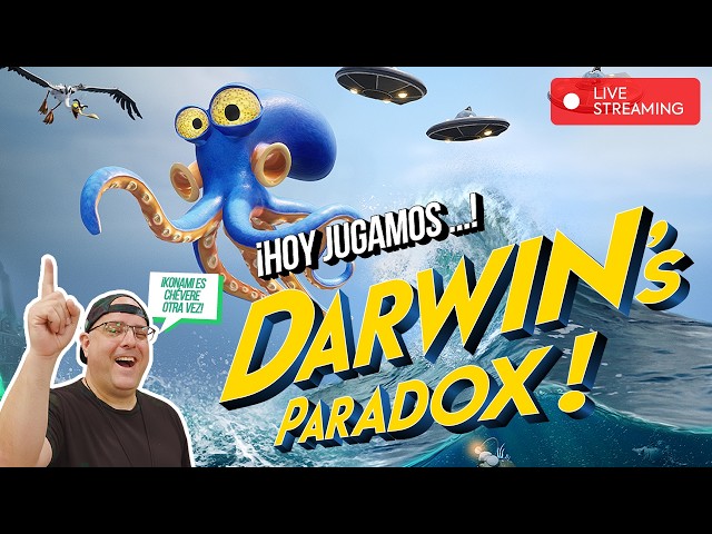¡Basta de chismes de streamers y política, $#*&%! - Hoy jugamos DARWIN'S PARADOX! | JuniorParallax