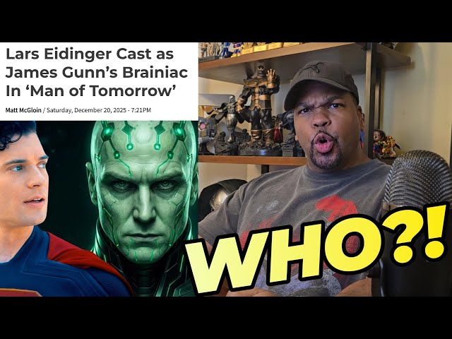 James Gunn's BRAINIAC has been CAST!