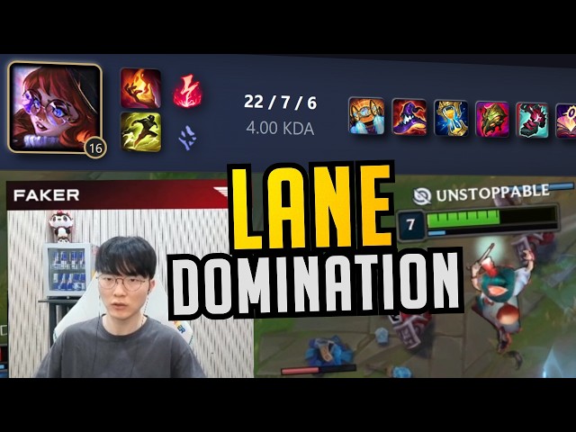 T1 Faker is UNSTOPABLE on Aurora | HIGH ELO KR SoloQ Highlights