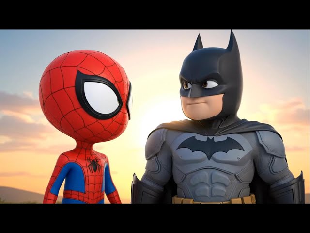 ⚔️ When Gotham Meets New York! | Batman and Spider-Man Team Up Against The Joker 🎬