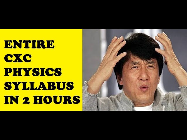 2 Years of CSEC Physics in 2 Hours (Free Crash Course)