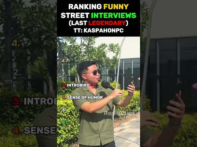Ranking Funny Street Interviews 😂 #shorts  #funny  #viralvideo