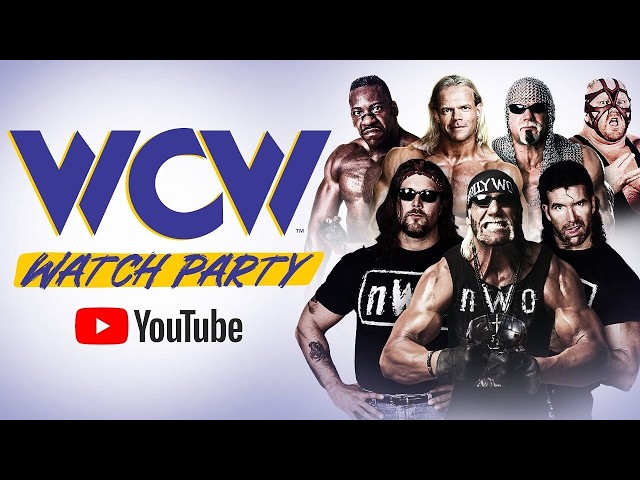 LIVE: WCW Watch Party | Full PPVs, Classic episodes of Nitro & Thunder, Full Matches and MORE