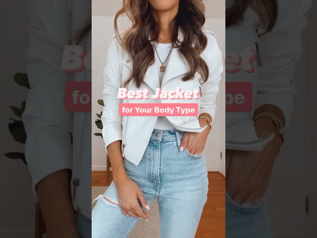 The Best Jackets for Your Shape | Discover Your Shape in my Link in Bio then “Discover Your Shape”