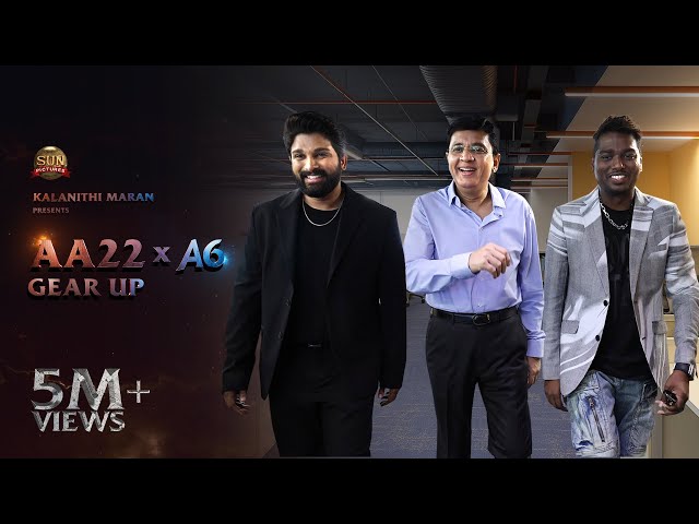 GEAR UP for #AA22xA6 | Allu Arjun | Sun Pictures | Atlee