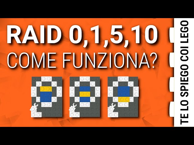 What's a RAID? I'll Explain It to You with LEGO!