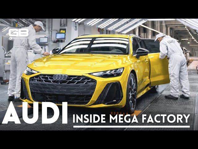 HOW IT'S MADE: 2026 Audi A5 & A6 Production (German Car Factory)