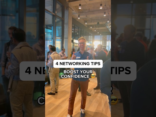Level up your networking game with these tips! #networking #networkingevent #networkingtips