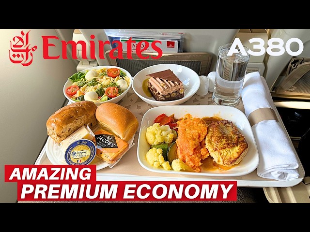 EMIRATES Brand New AIRBUS A380 (Premium Economy) | Dubai - Milan | Flight Review