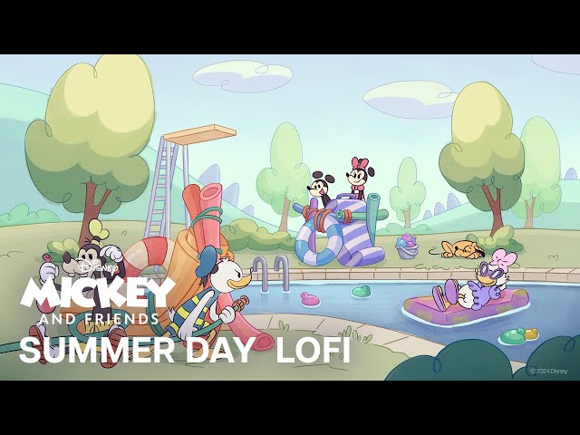 Mickey & Friends "Pool Day" | LoFi | Disney