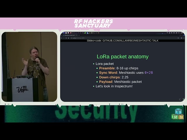 DEF CON 33 - RF Village - Meshtastic Under the Microscope From Chirps to Chat - Allan Riordan Ball