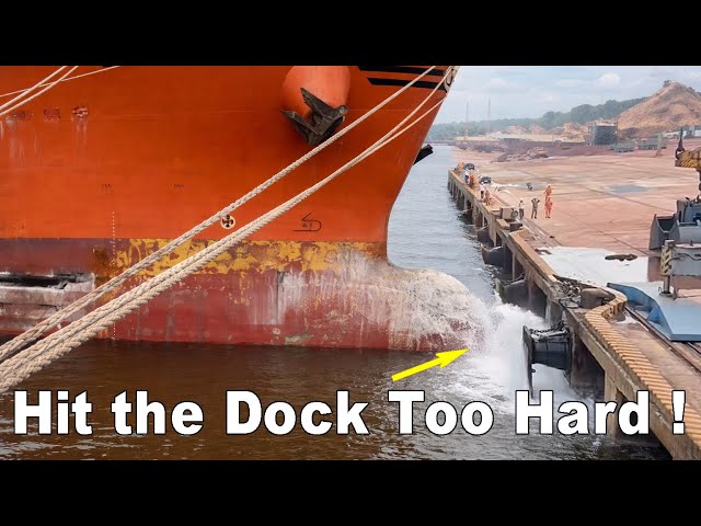55 Most Terrifying Moments When Boats and Ships Crash Into Docks Caught On Camera