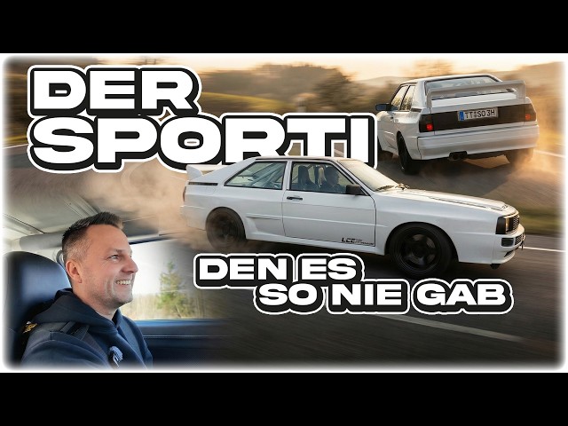 Ein langer Sport quattro mit 2,2l und 10V Motor? - Das Auto dass es von Audi so nie gab. #replica