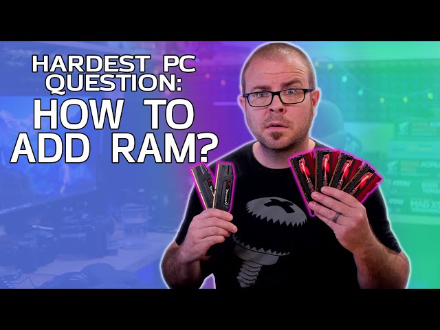 How do I upgrade from 2 sticks of RAM to 4? - Probing Paul #50