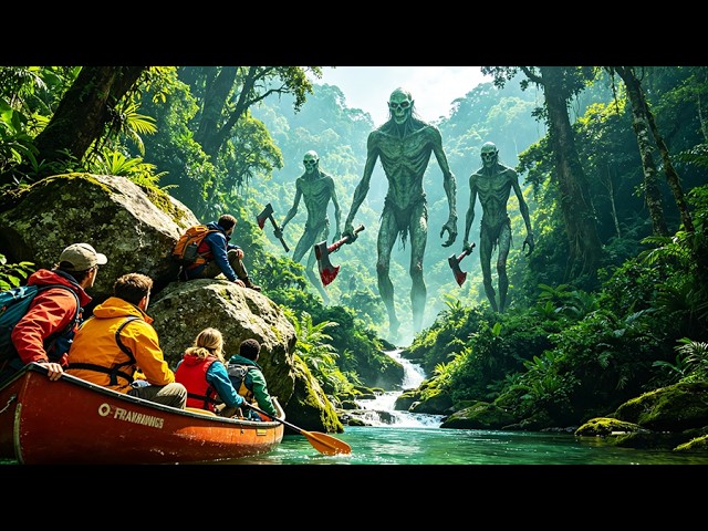 【Full Movie 4K】荒島詭影！探險小隊為奪寶闖入雨林禁地！獵殺狂魔徹底覺醒，全員瘋狂逃命！#movie #4k #恐怖 #惊悚