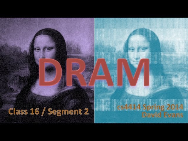 SRAM and DRAM