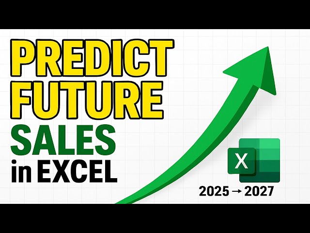 Predict Data Instantly with Excel TREND Function 📊 