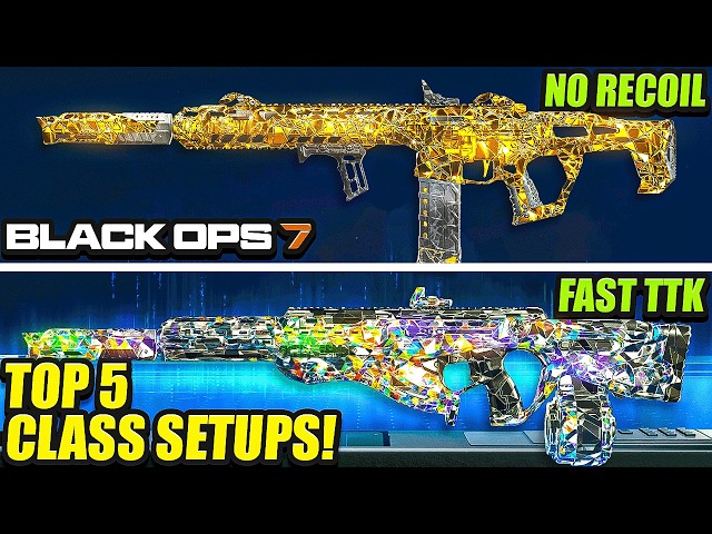 BLACK OPS 7: NEW TOP 5 OVERPOWERED META LOADOUTS After UPDATE! (BO7 Best Class Setups) BO7 Best Guns