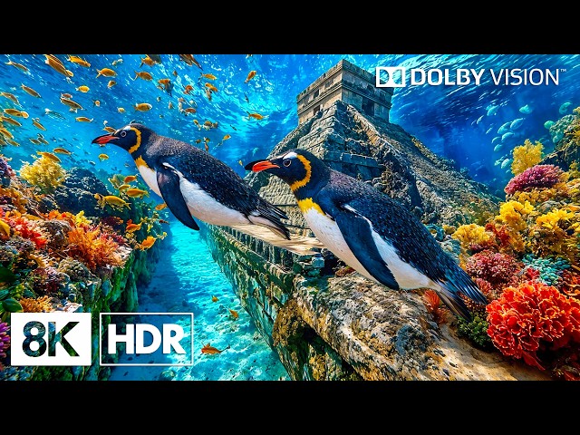 Majestic Underwater Creatures in 8K HDR | Dolby Vision™
