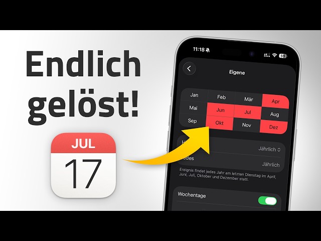 Apple Kalender: So löst du die nervigsten Probleme!
