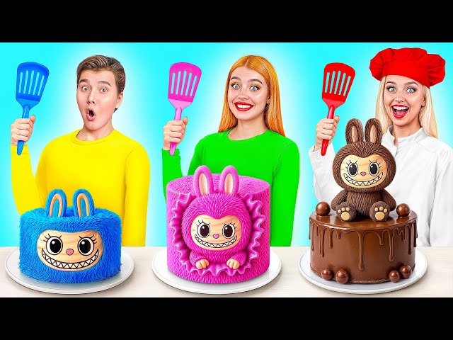 Cooking Challenge | Labubu Cake by Multi DO Challenge