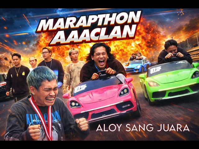MARAPTHON || KESERUAN BALAP MOBIL || REZA ARAP