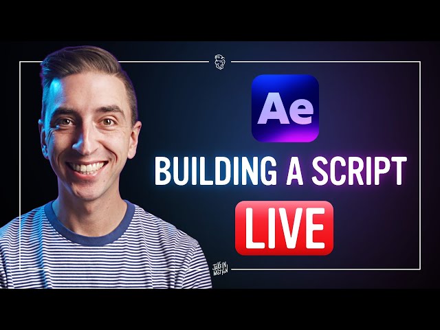 Vibe Coding an After Effects Script LIVE