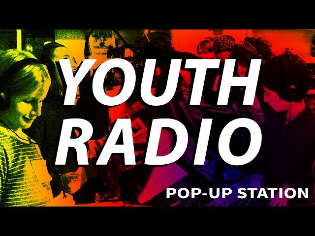 Pop-Up Youth Radio Station - Neon Summer School, Folkestone