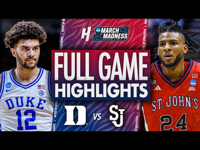 Duke vs St. John's - FULL GAME HIGHLIGHTS 🔥 Sweet 16 | NCAA March Madness 2026