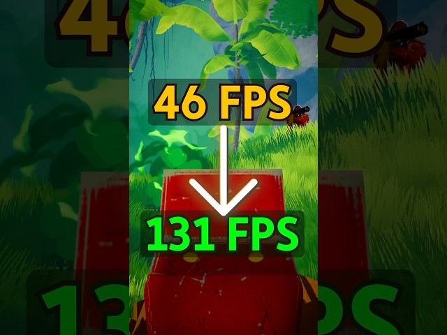 A SECRET optimization technique to DOUBLE FPS #gamedev #gamedevelopment  #devlog