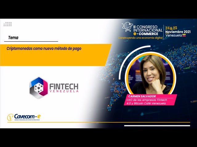Criptomonedas como nuevo método de pago / Carmen Salvador Ponente
