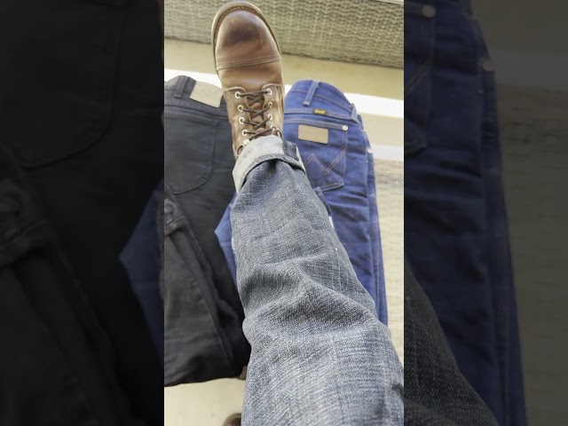 Levi's jeans vs Wrangler vs Lee — why the DIRECTION of denim twill matters