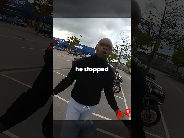 Hit-and-Run Driver CHASED by Biker and Then Does THIS