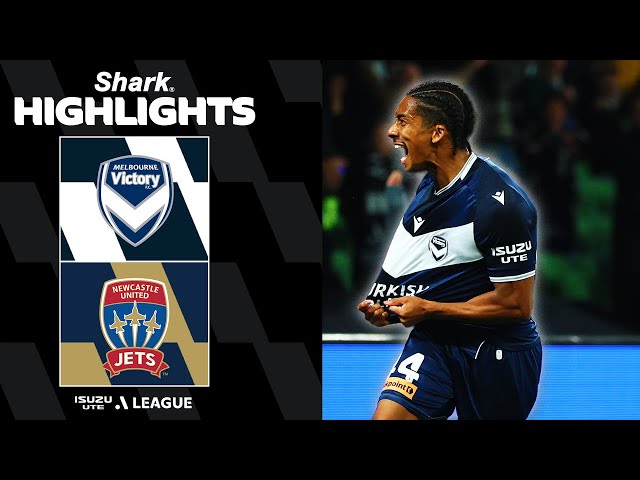 Melbourne Victory v Newcastle Jets | SHARK HIGHLIGHTS | Isuzu UTE A-League 2025-26 | Round 25