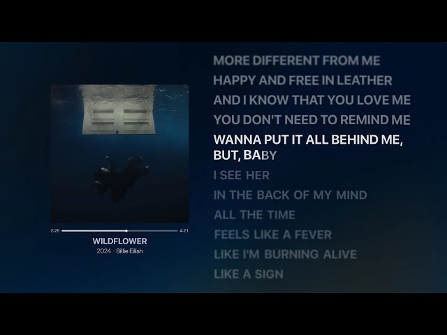Billie Eilish - WILDFLOWER