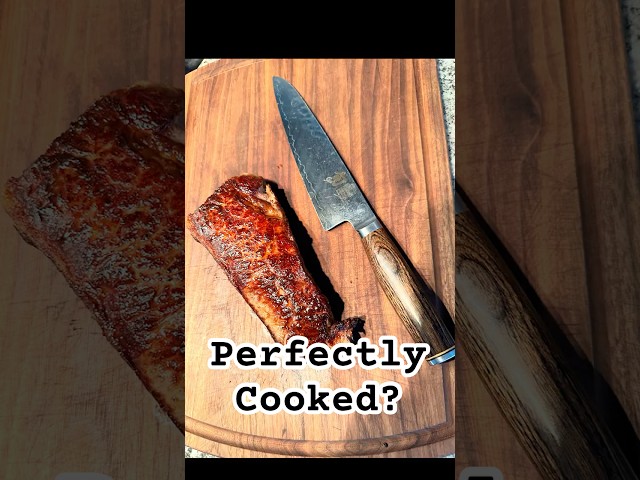 I Cooked The Perfect Medium Rare NY Strip Steak