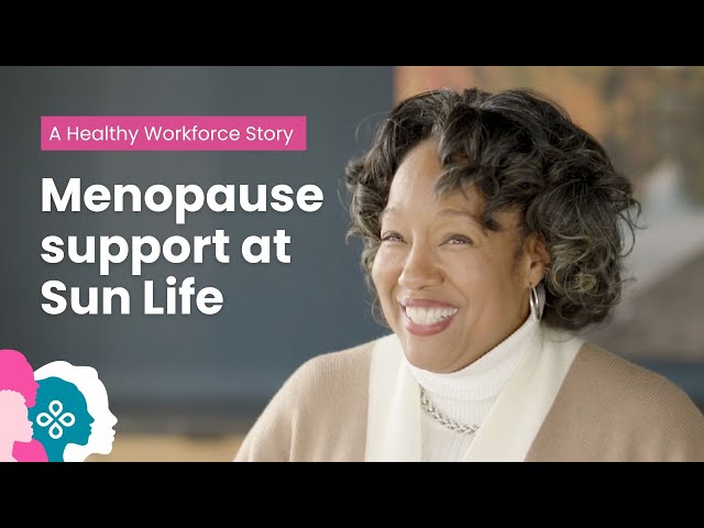 Menopause support at Sun Life
