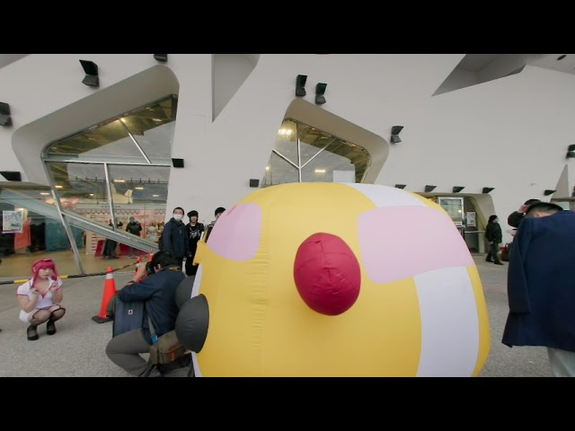 [8K3D][VR180]Fancy Frontier 42 Mol Car Cosplayer --0085