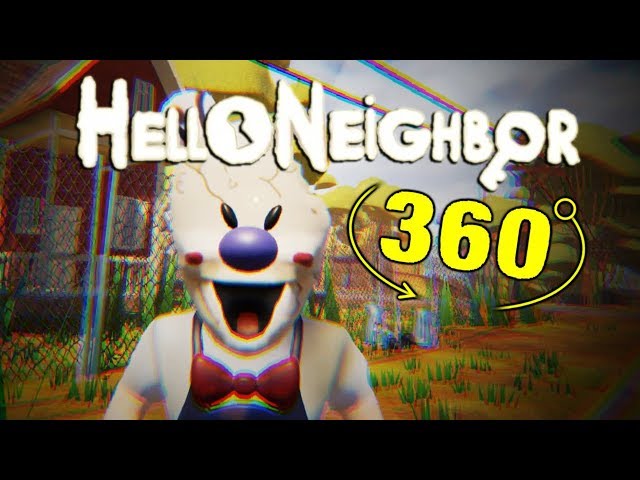 Hello Neighbor Ice Scream Jumpscare 360