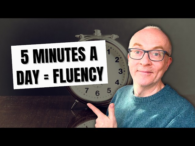 Fluency in 5 minutes a day (with the chunking method)