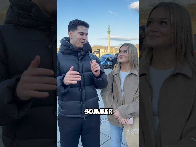 Which song gives you summer vibes? 😎 #germanrap #summervibes #streetsurvey #interview