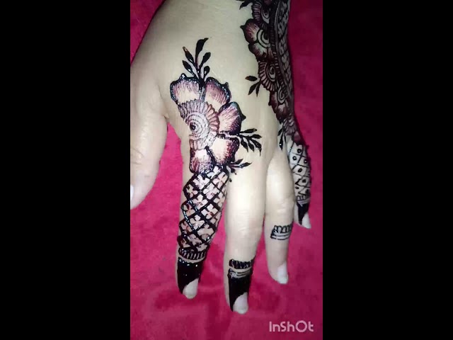 Simple Mehndi Design|| ||Mehndi Designi#easymehndi #youtubeshorts